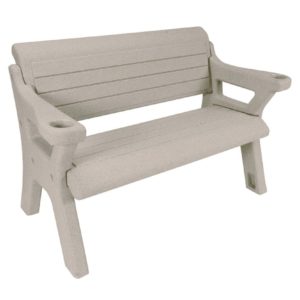 Wave Armor 4' Dock / Outdoor Bench