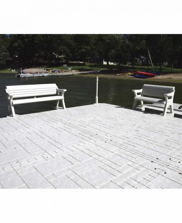 Wave Armor Dock or Outdoor Bench on Wave Dock Lifestyle