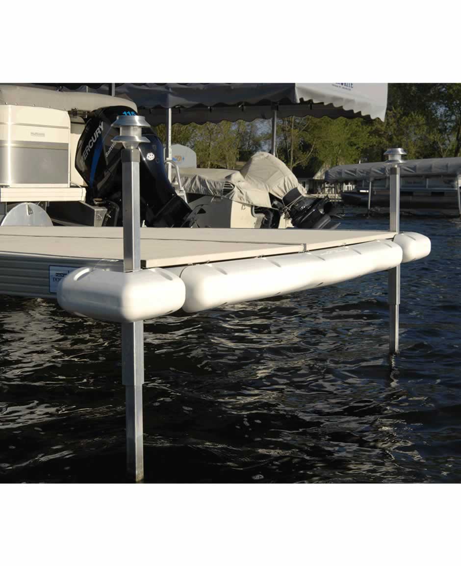 Corner Dock Bumper - Wave Armor - Floating Docks