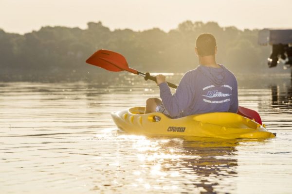 Wave Armor Yellow Cruizer Kayak Lifestyle