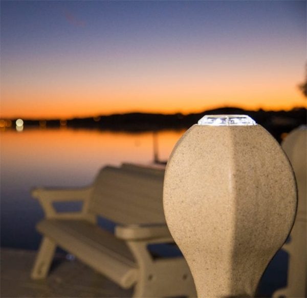 Wave Armor Solar Dock Lights Kit