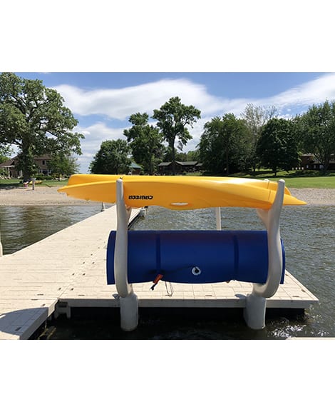 Wave Armor Kayak and Canoe Rack to Wave Dock Lifestyle