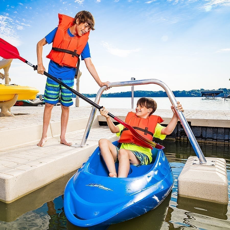 HUIMENG Kayak Roller - Load Assist Prevent Sideslip with Adjustable, Silver