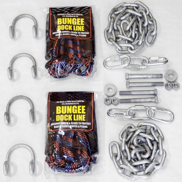 Double Anchor Clevis Kit with Bungees