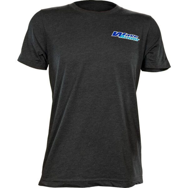 Wave Armor Gray Crew Neck T-Shirt Front