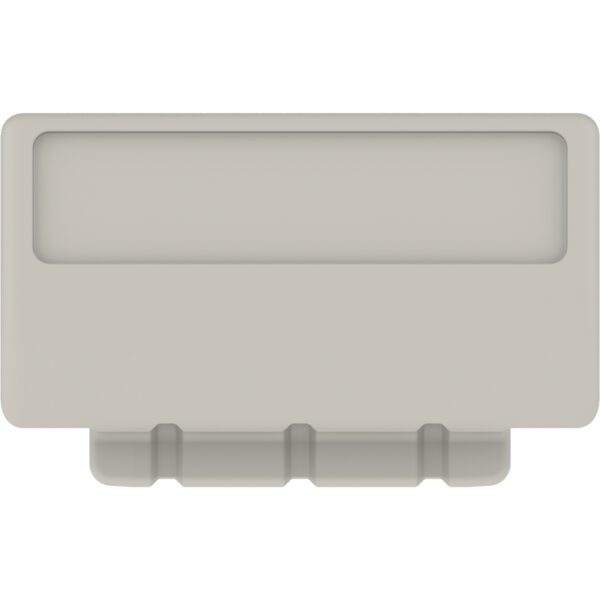 Wave Armor Slim Horizontal Bumper for Wave Dock System Front View Gray