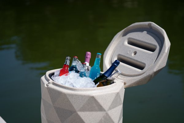 Wave Armor Garbage Can or Cooler for Wave Dock