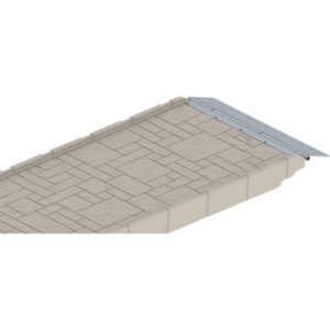 Wave Armor Heavy Duty Aluminum Transition Plate for 12'8 Ramp