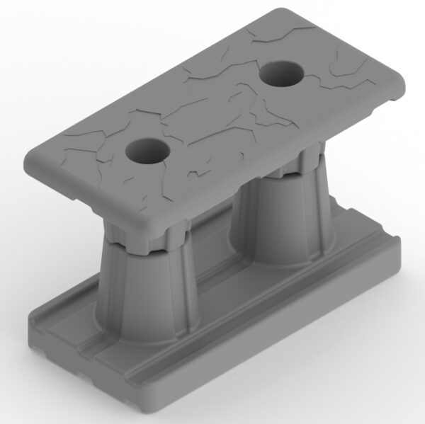 Wave Armor Port to Port Connection Kit for SLX and Apex PWC Ports Kit Gray