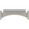 Wave Armor 30" x 60" Dock Bridge Section with Molded-in H-Beam Connection Front View