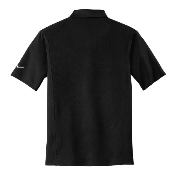 Wave Armor Nike Black Dri-Fit Polo Shirt Back View