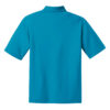Wave Armor Nike Blue Dri-Fit Polo Shirt Back View