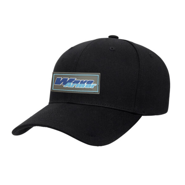Wave Armor Black Flexfit 110 Snapback Hat with PVC Patch