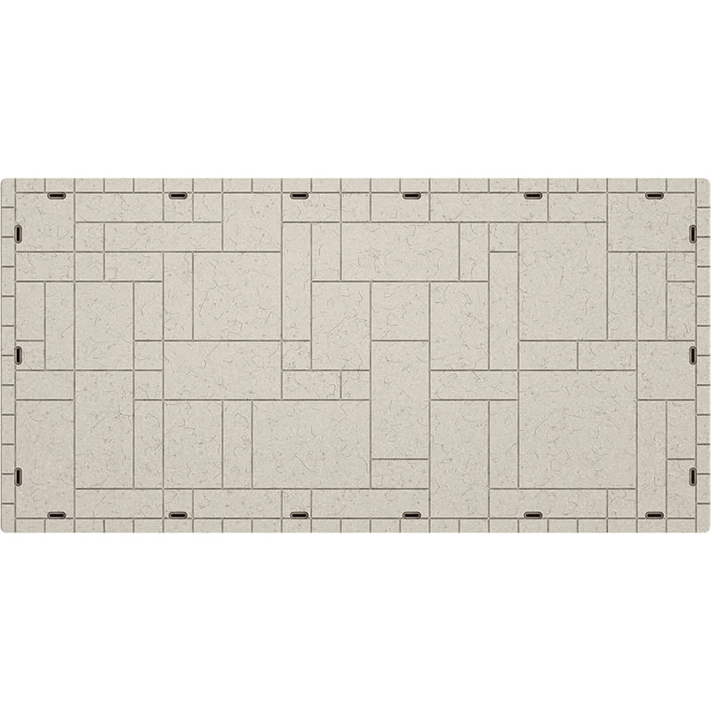 Wave Armor 60" X 120" Dock Section Top View