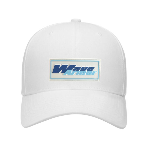White Mesh PVC Patch Hat - Wave Armor - Floating Docks
